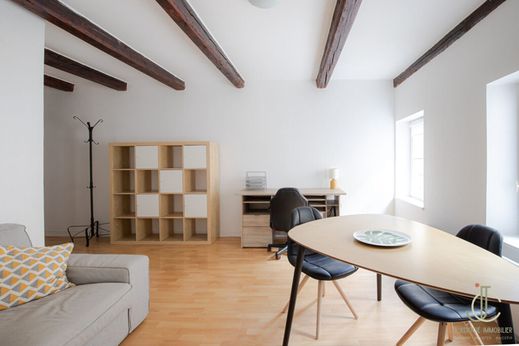 NANCY – Hyper centre – 2 pièces sur cour