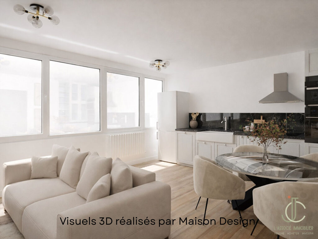 NANCY – Place des Vosges – Appartement traversant de 65 m²