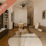 NANCY – Faubourg des Trois-Maisons – Appartement rénové  80 m²