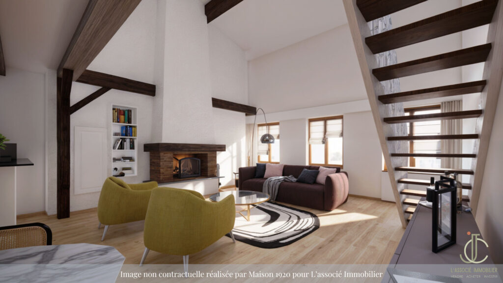 NANCY – Pont Mouja – Appartement 3/4 pièces 106m2