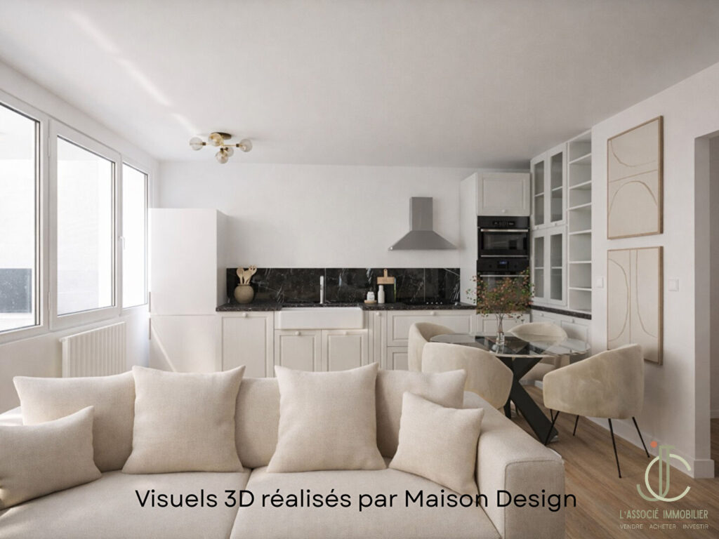 NANCY – Place des Vosges – Appartement traversant de 65 m²