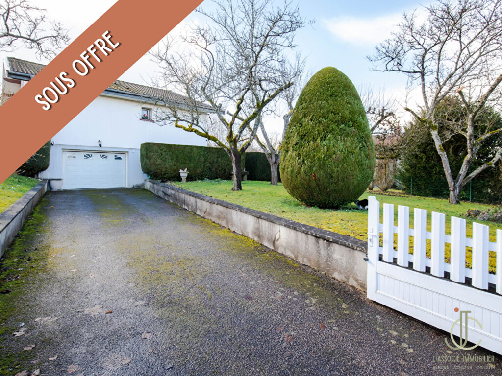 Maison Contrexeville 90 m2 – 4 pièces – sous-sol complet –  Jardin